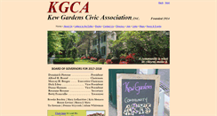 Desktop Screenshot of kewgardenscivic.org